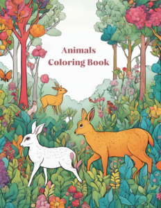 Coloring book animals