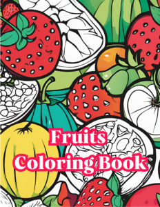 Fruits Coloring book